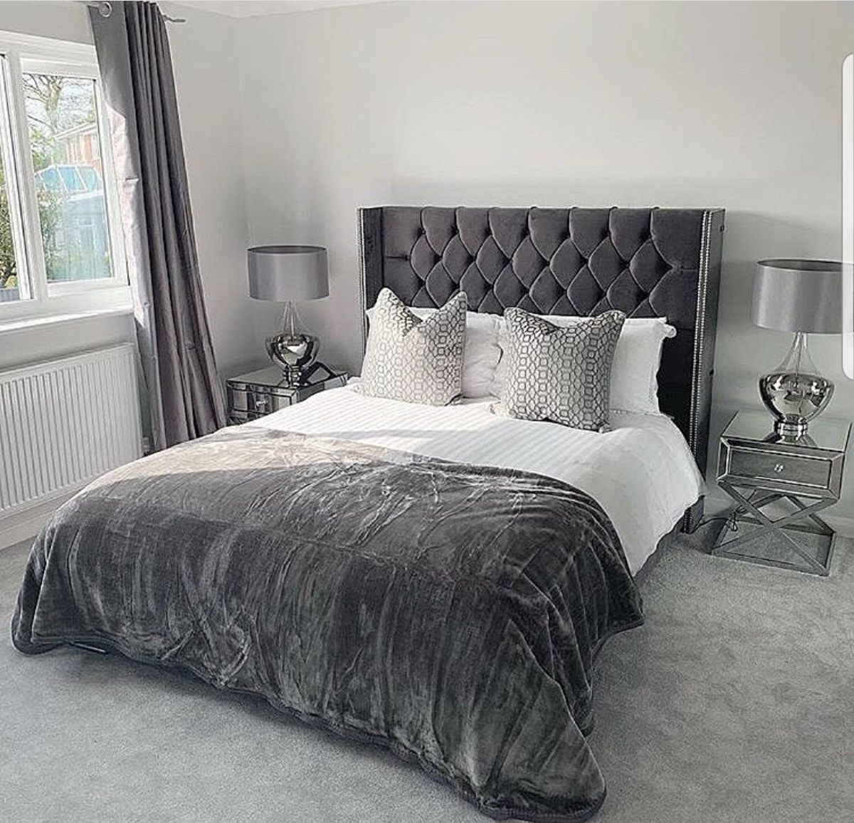 Chesterfield Wingback ( Frame ) Beds