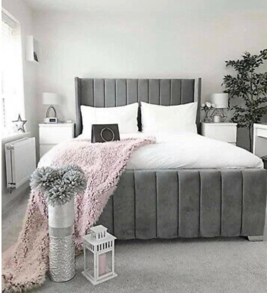 Indiana Wingback Frame Beds
