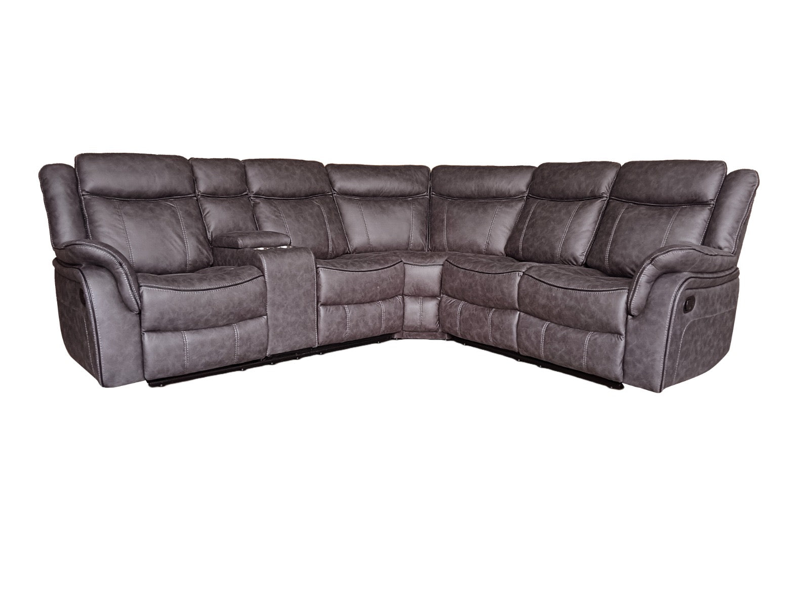 Bruno Espresso Colour Fabric Corner Sofa Range