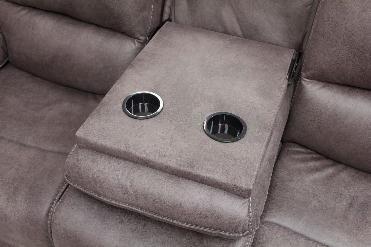 Oxford Sofa Range Grey Suede Fabric