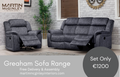 Gresham Sofa Range 3+1+1 Grey