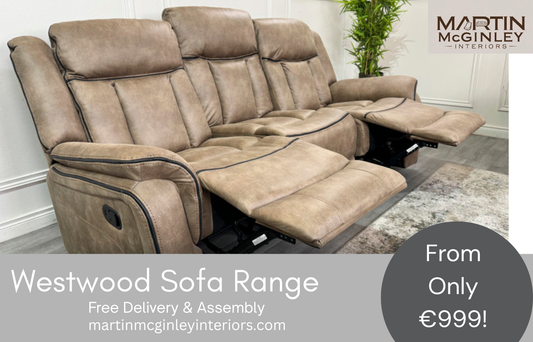 Westwood Sofa Range 3+2 Sand