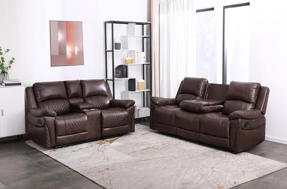 Nando Suede Fabric Brown
