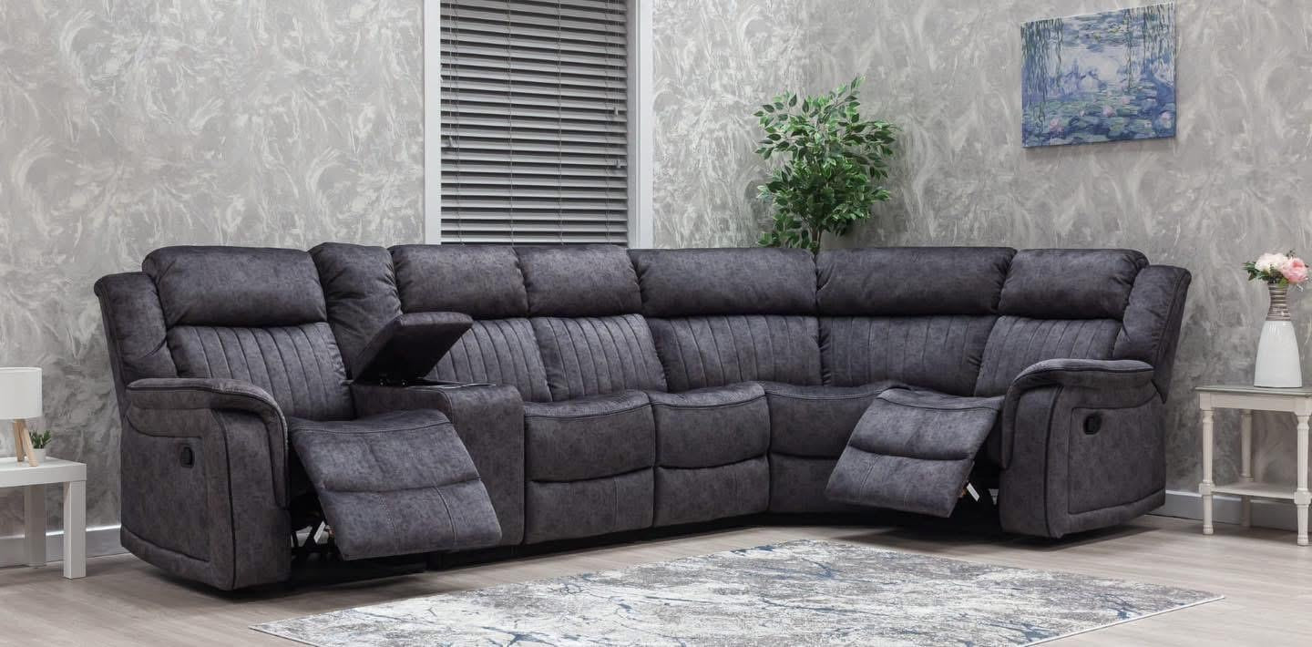 Gresham Sofa Range Corner Grey