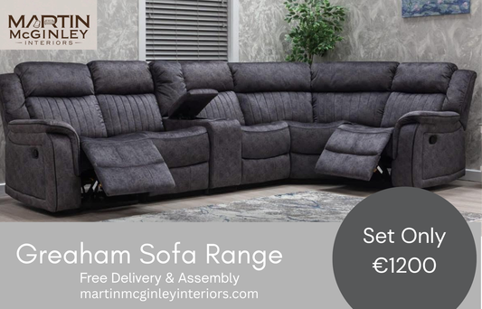Gresham Sofa Range Corner Grey
