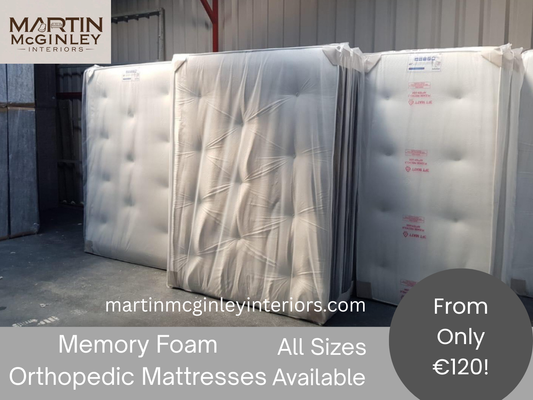 Memory Foam Orthopedic 1500 Pocket Spring Mattresses