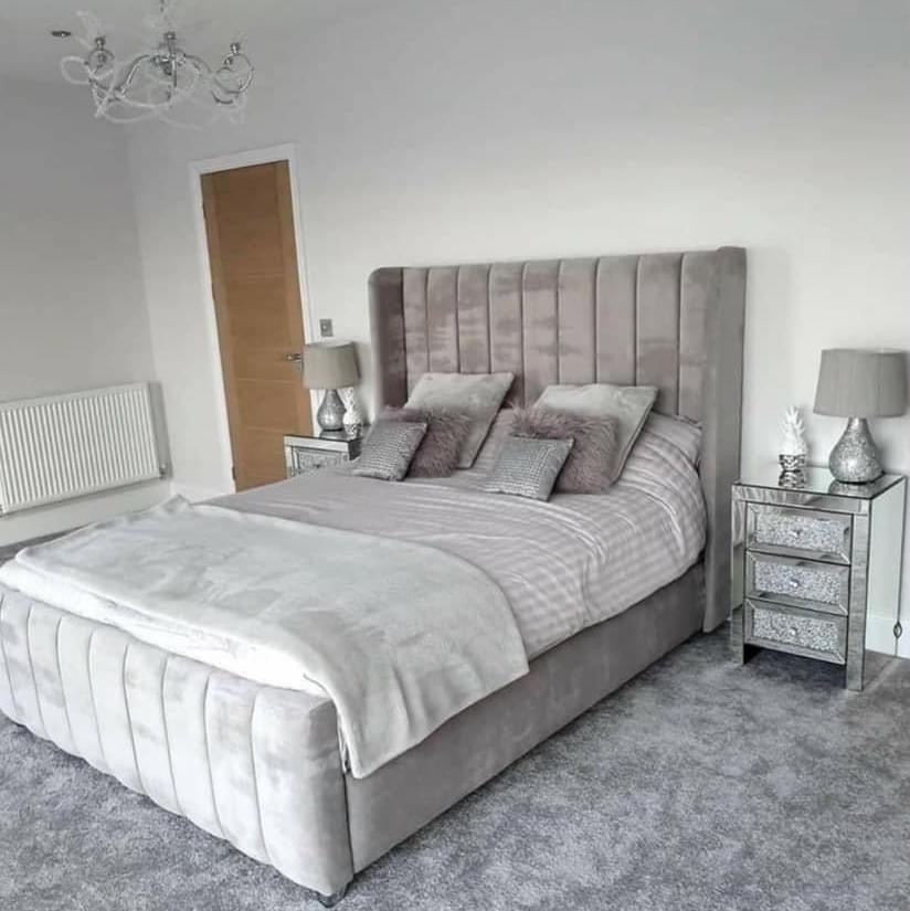 Indiana Wingback Frame Beds