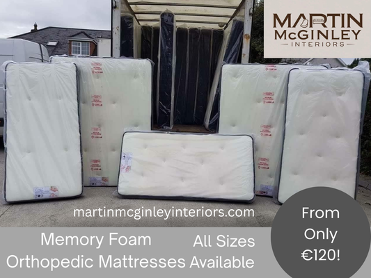 Memory Foam Orthopedic 1500 Pocket Spring Mattresses