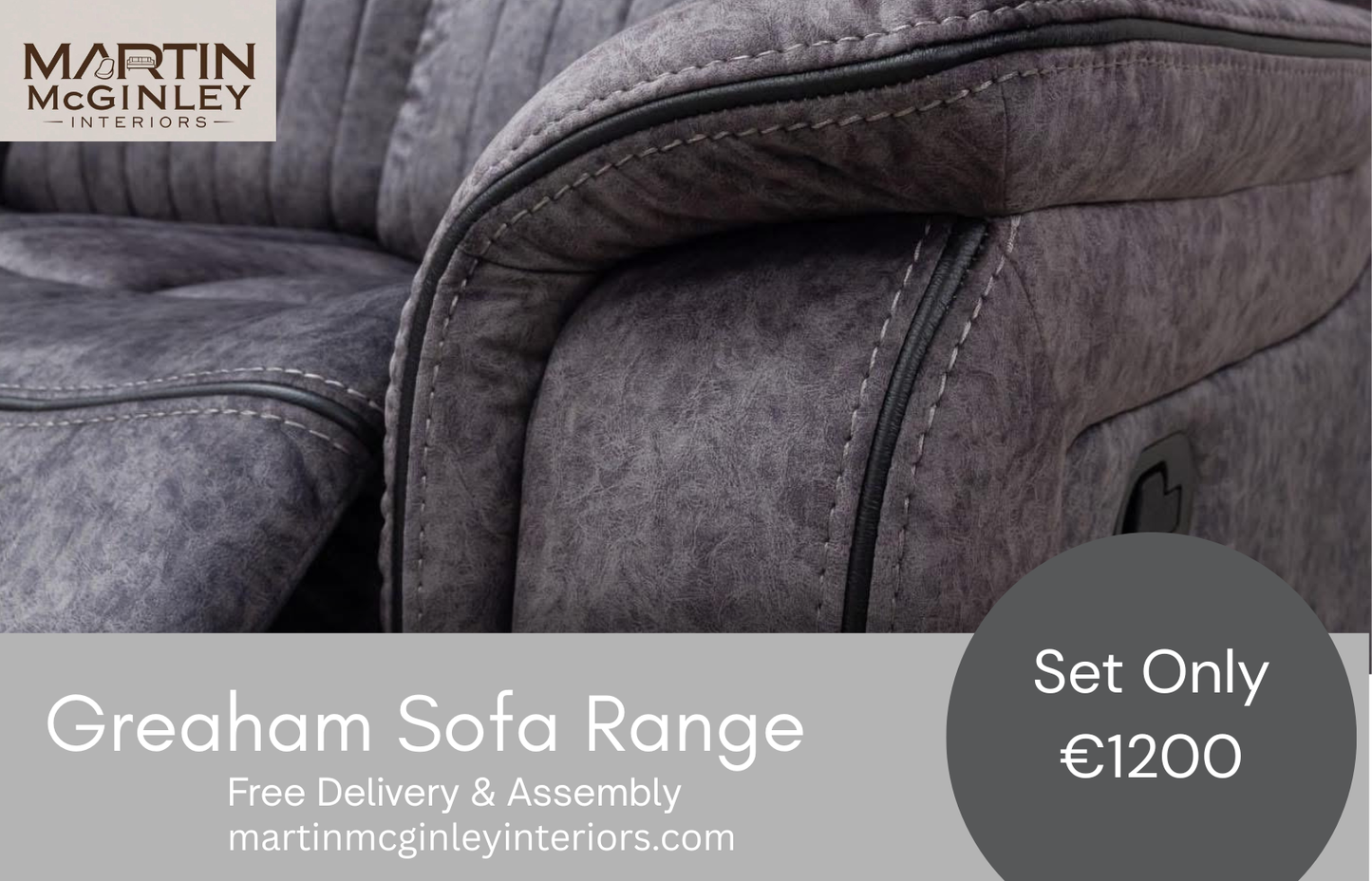 Gresham Sofa Range Corner Grey