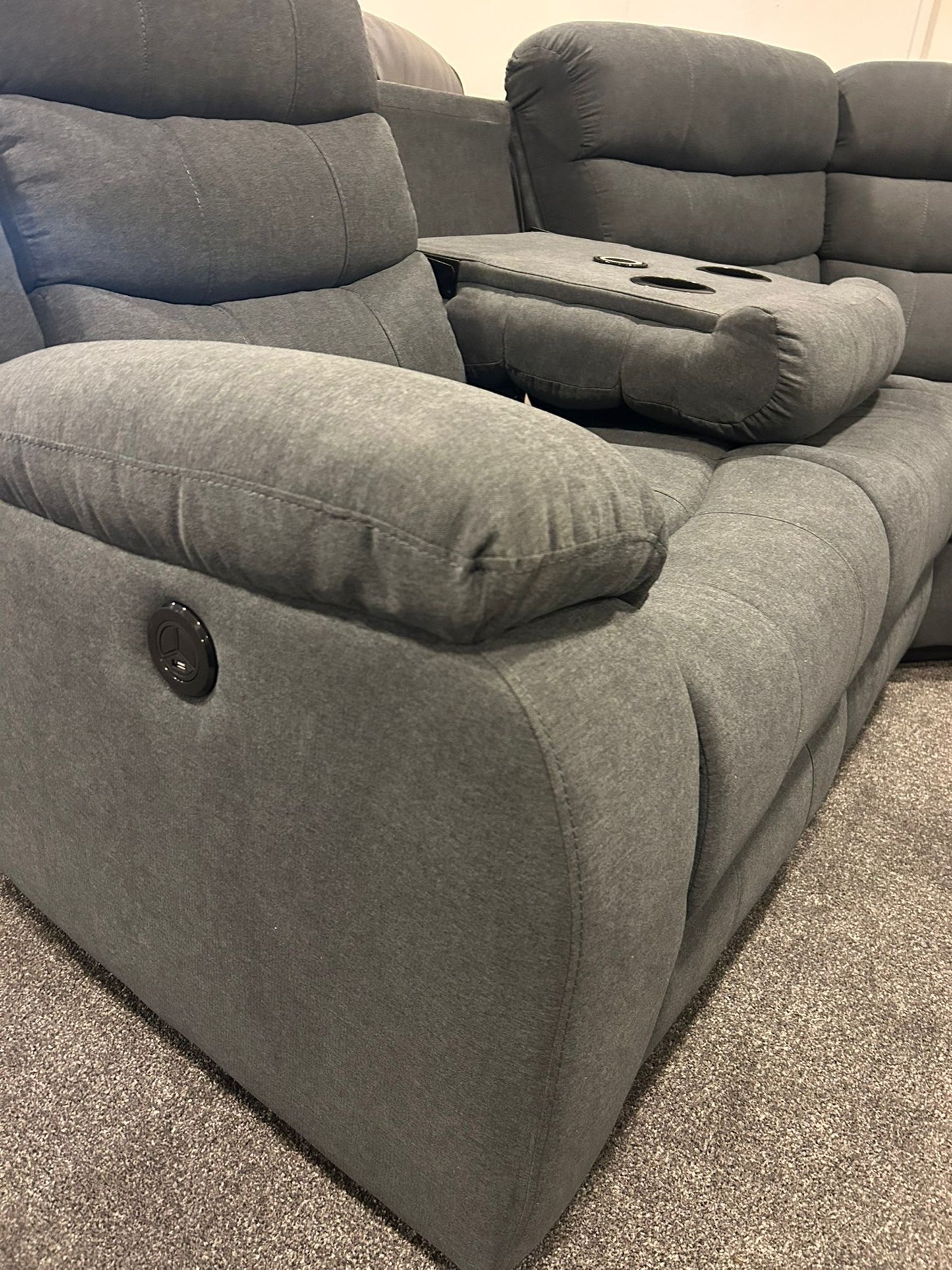 Corner Fabric Vancouver Sofa