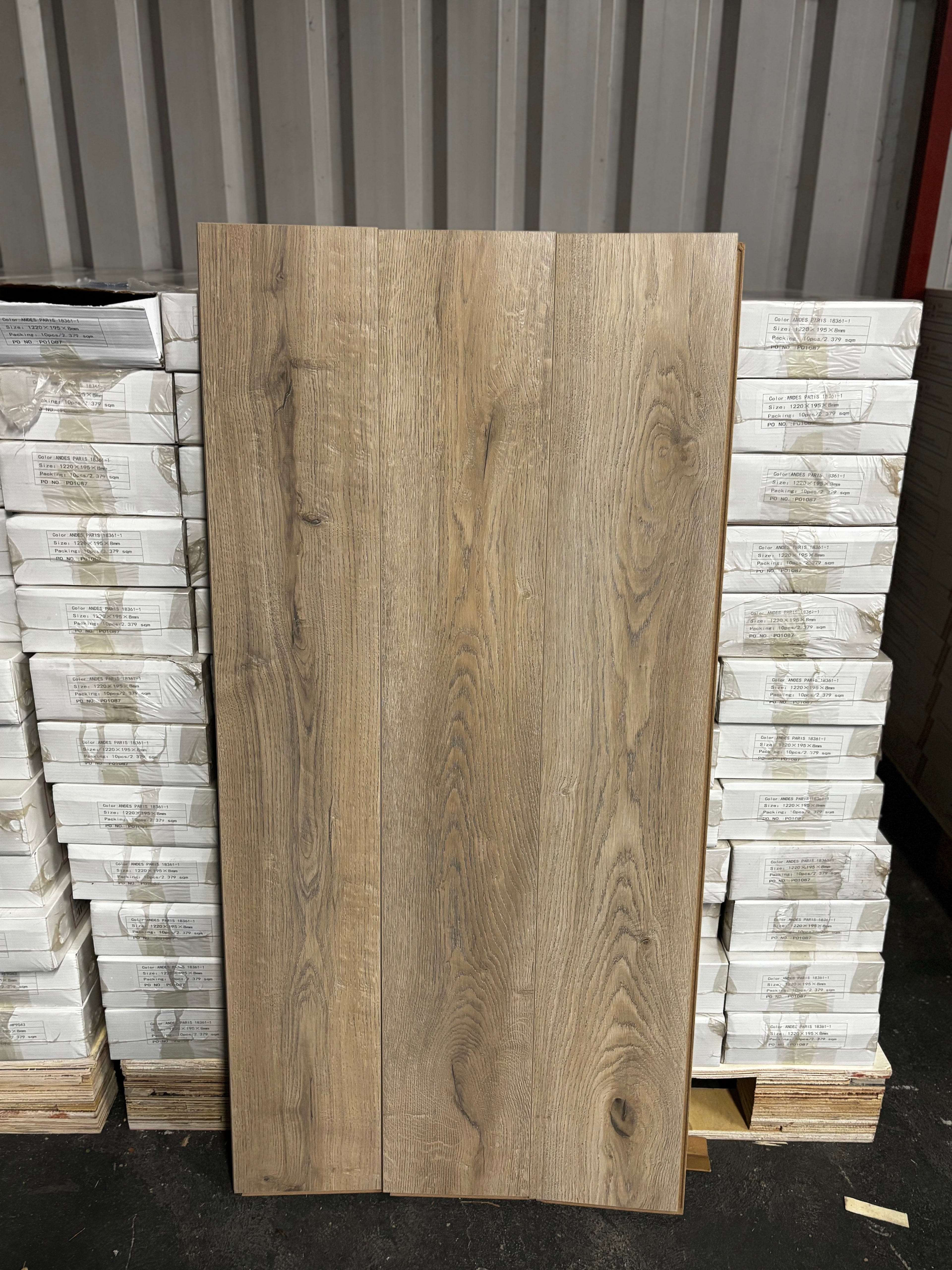 Paris Laminated Flooring 8mm
