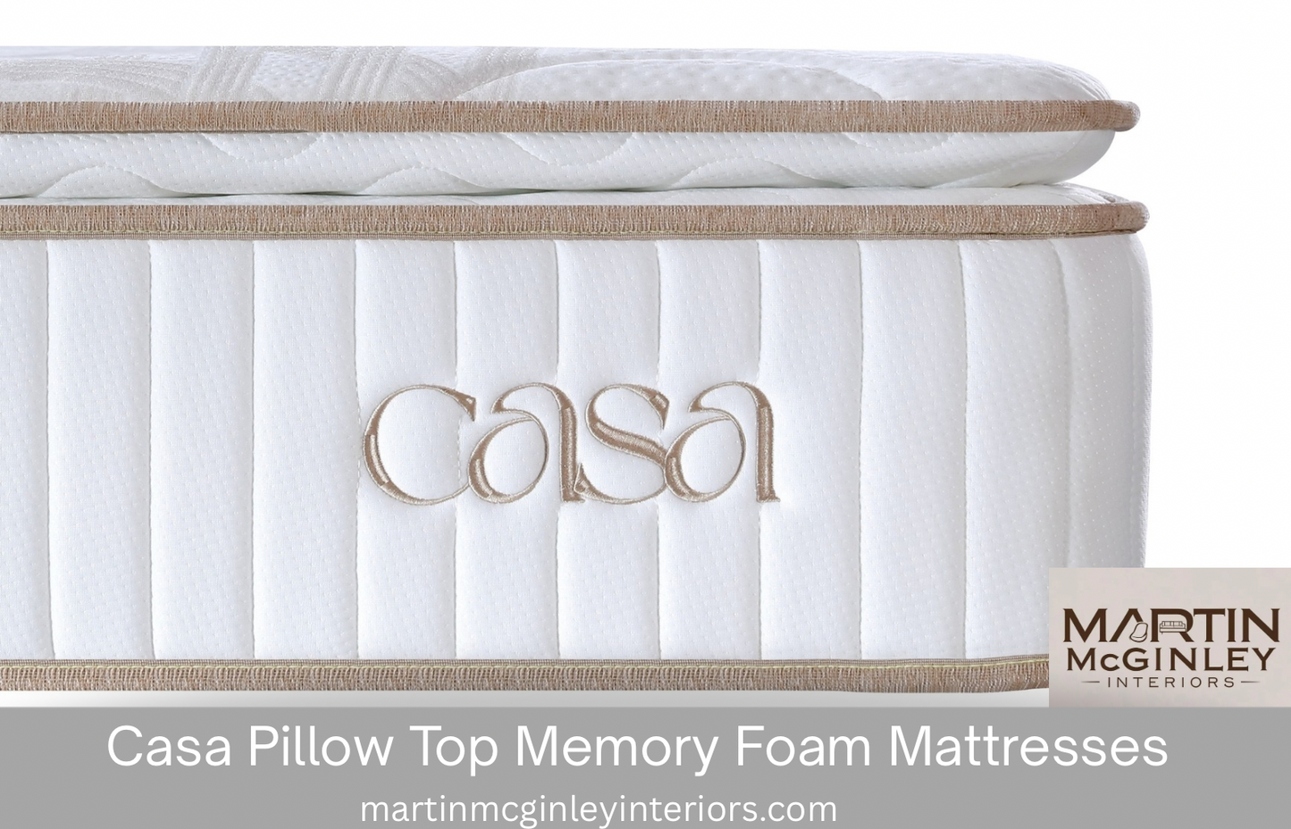 Casa Pillow Top Memory Foam Mattresses