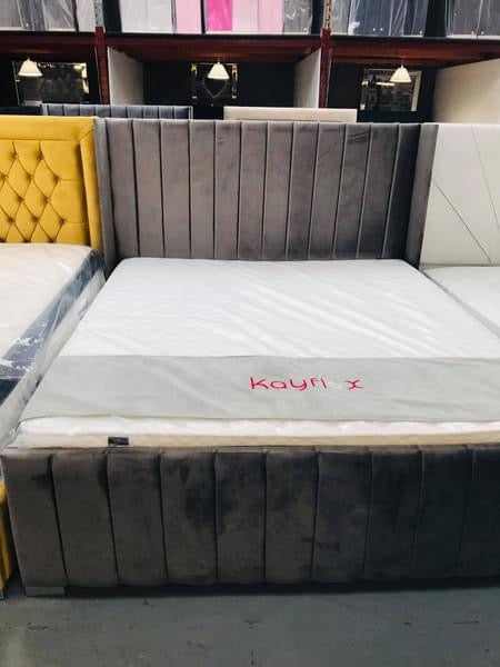 Indiana Wingback Frame Beds