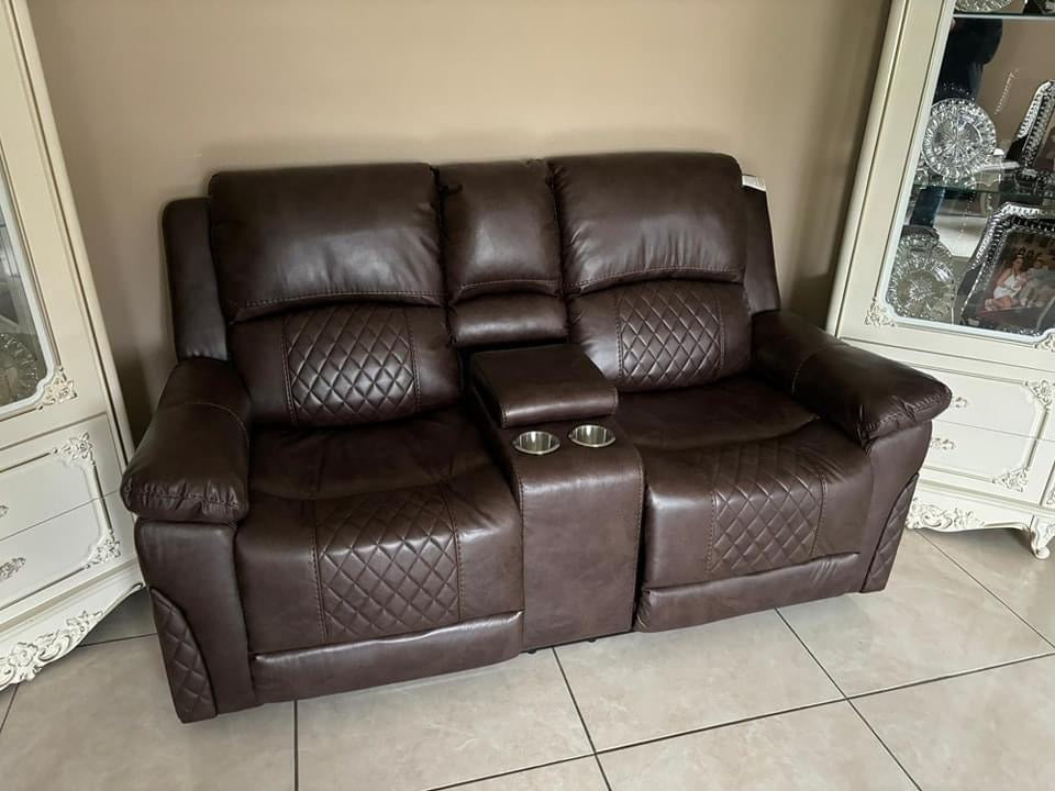 Nando Suede Fabric Brown