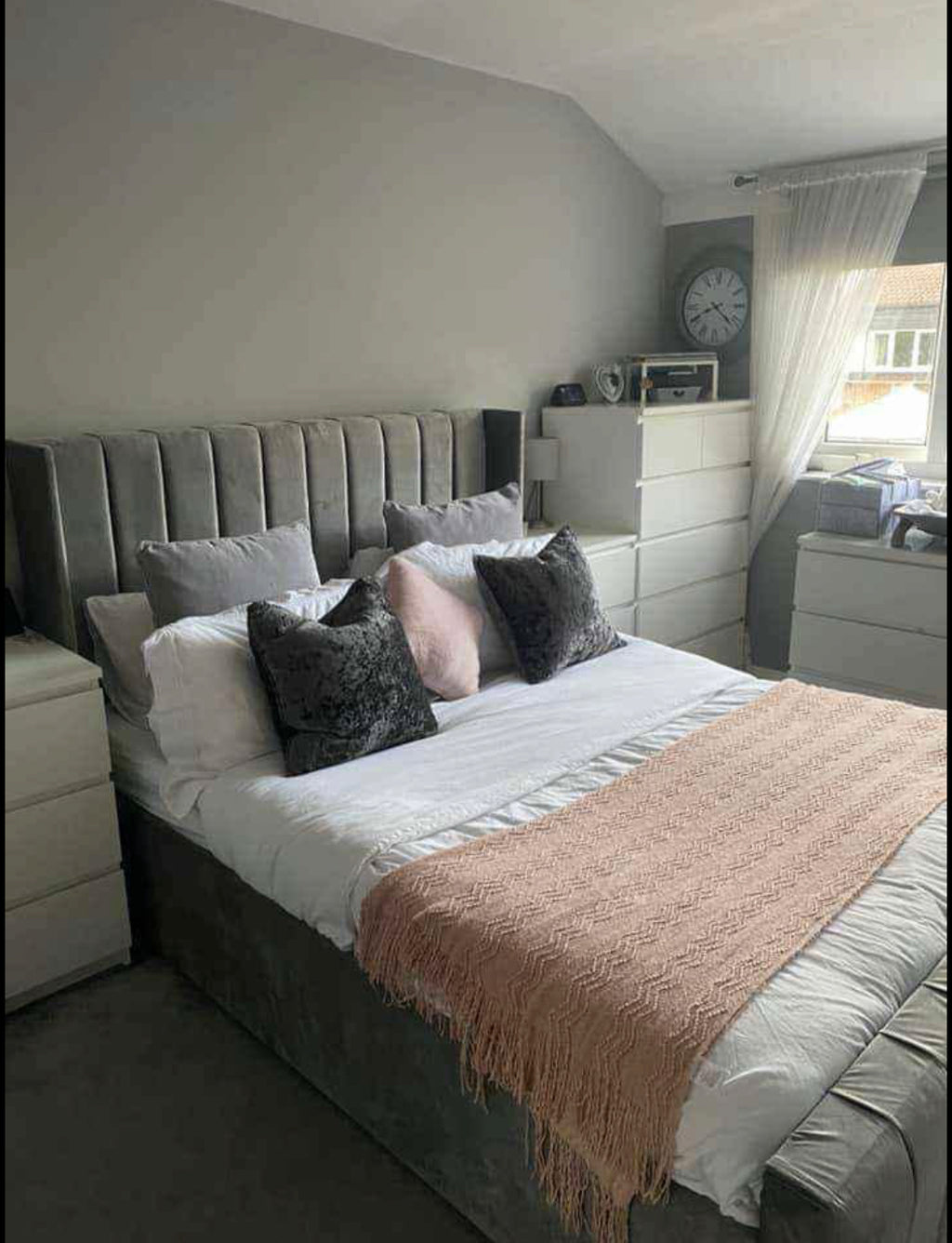 Indiana Wingback Frame Beds