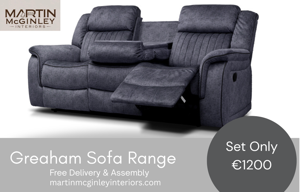 Gresham Sofa Range 3+1+1 Grey