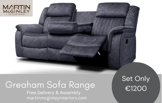 Gresham Sofa Range 3+1+1 Grey