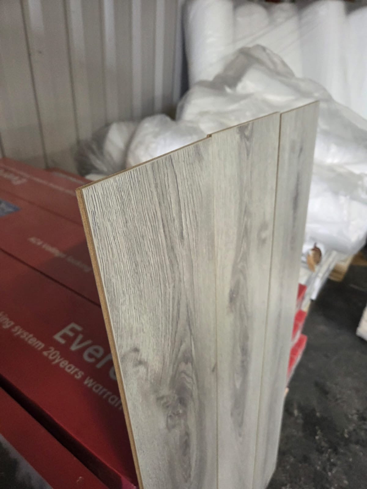 Miami Grey Matt 12mm Laminated Flooring