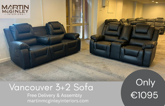 Leather Vancouver Sofa Range