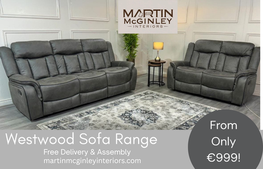 Westwood Sofa Range 3+2 Grey