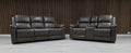 Nando Suede Fabric 3+2 Grey