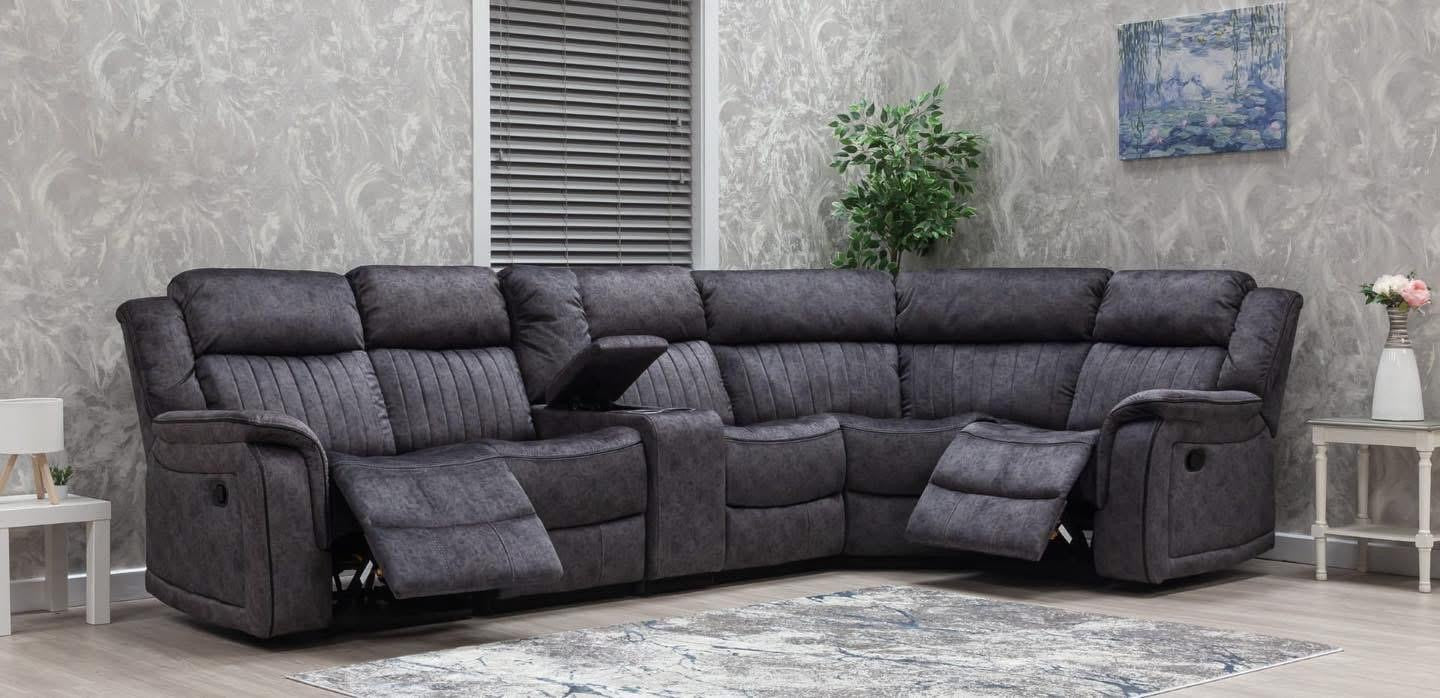 Gresham Sofa Range Corner Grey
