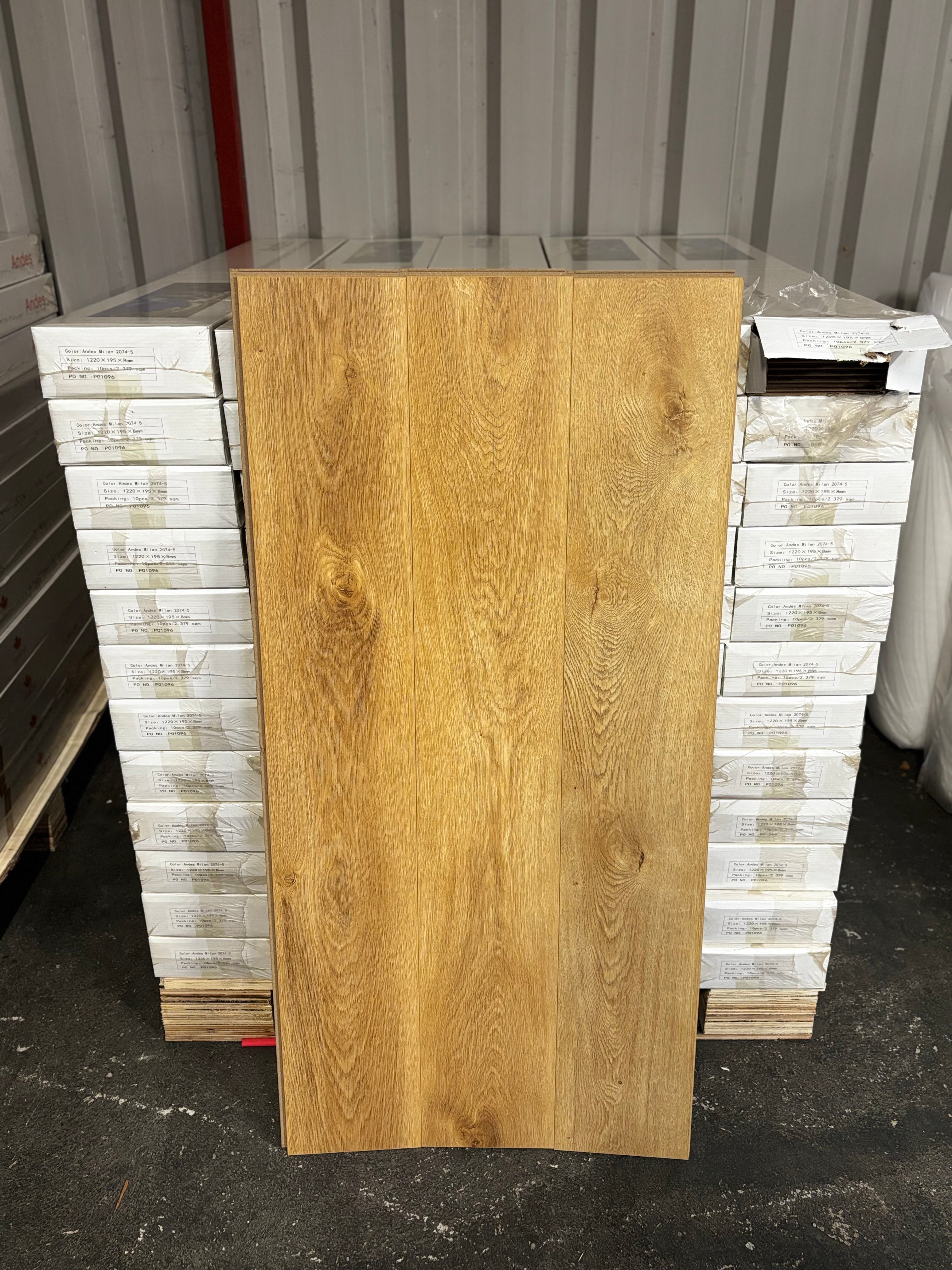 Milan Laminated Flooring 8mm