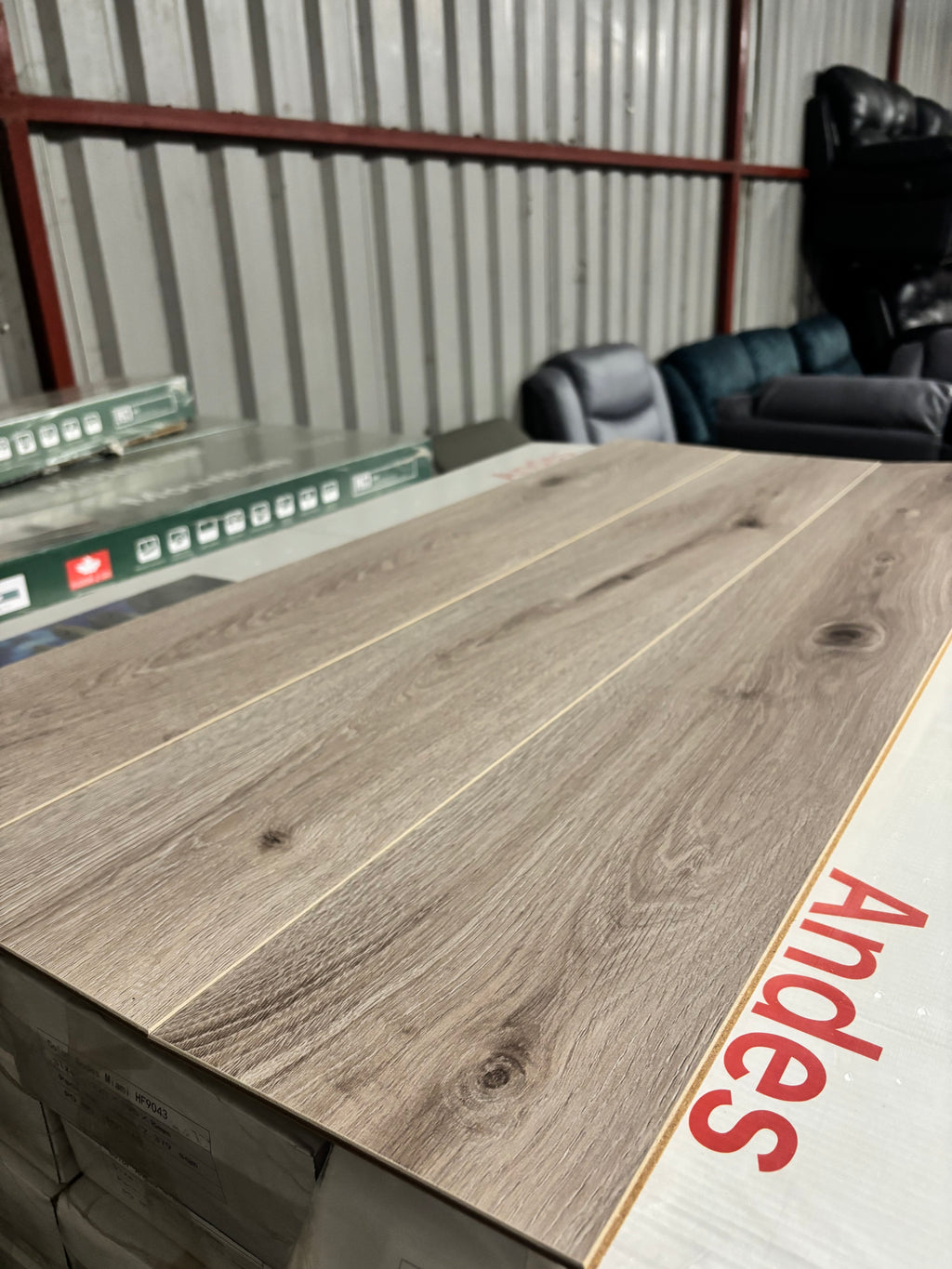 Mountain Irish Grey Laminated Flooring 8mm