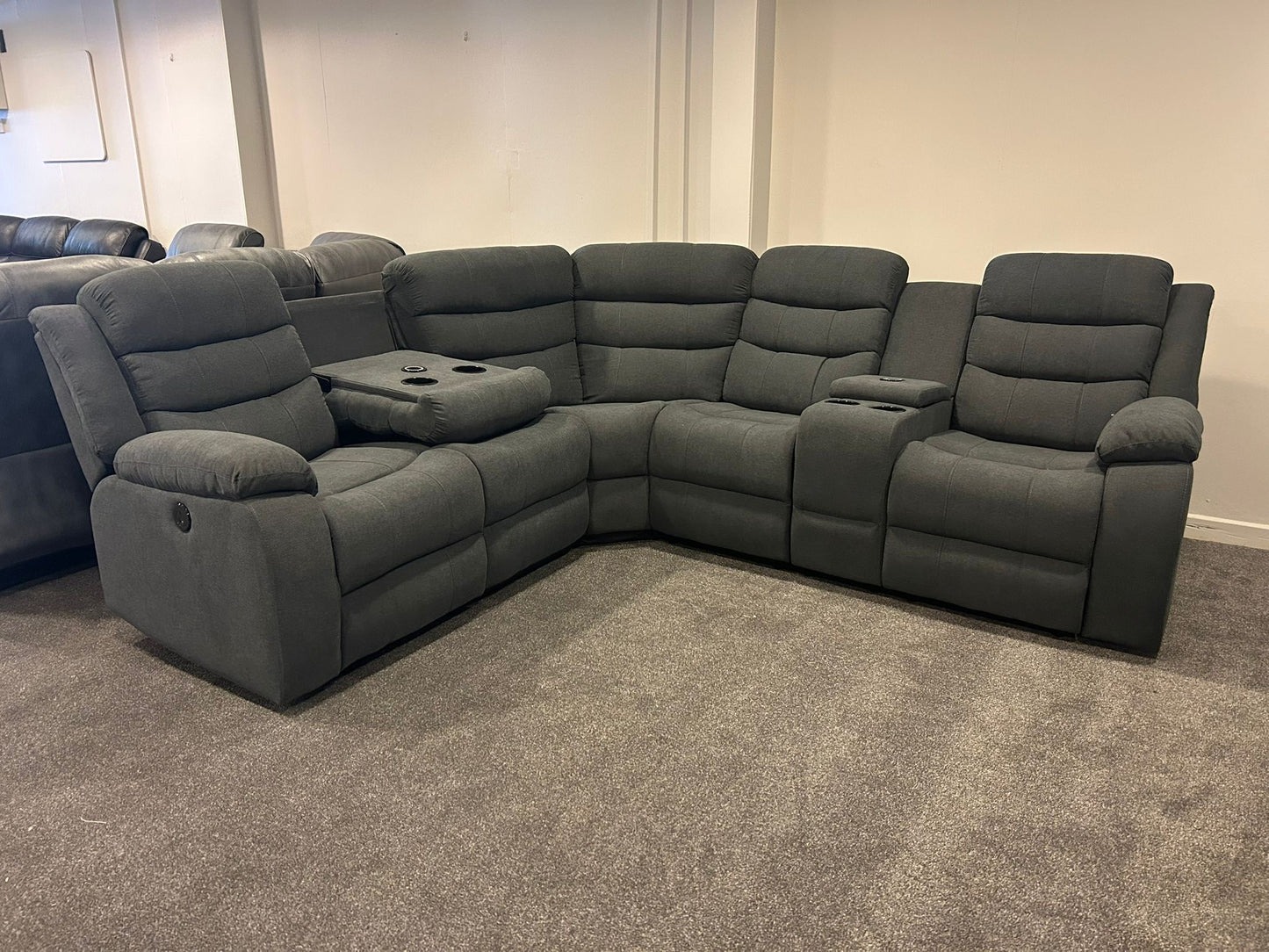 Corner Fabric Vancouver Sofa