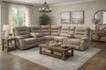 Zenia Brown Electrical Fabric Recliner