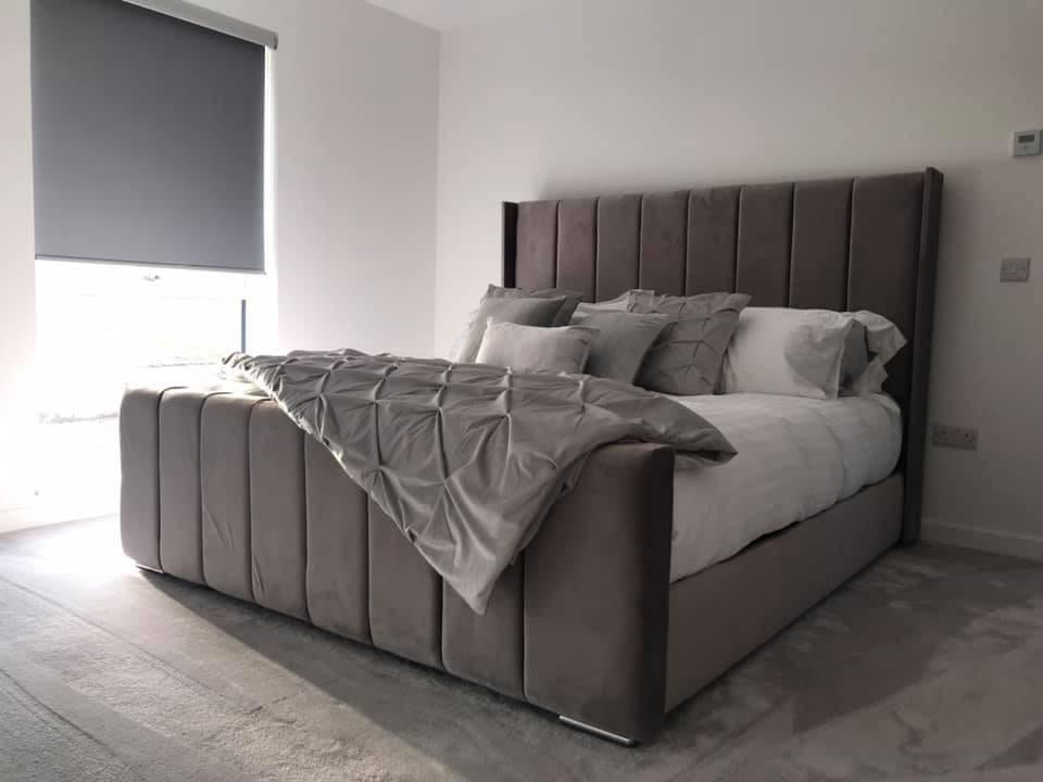 Indiana Wingback Frame Beds