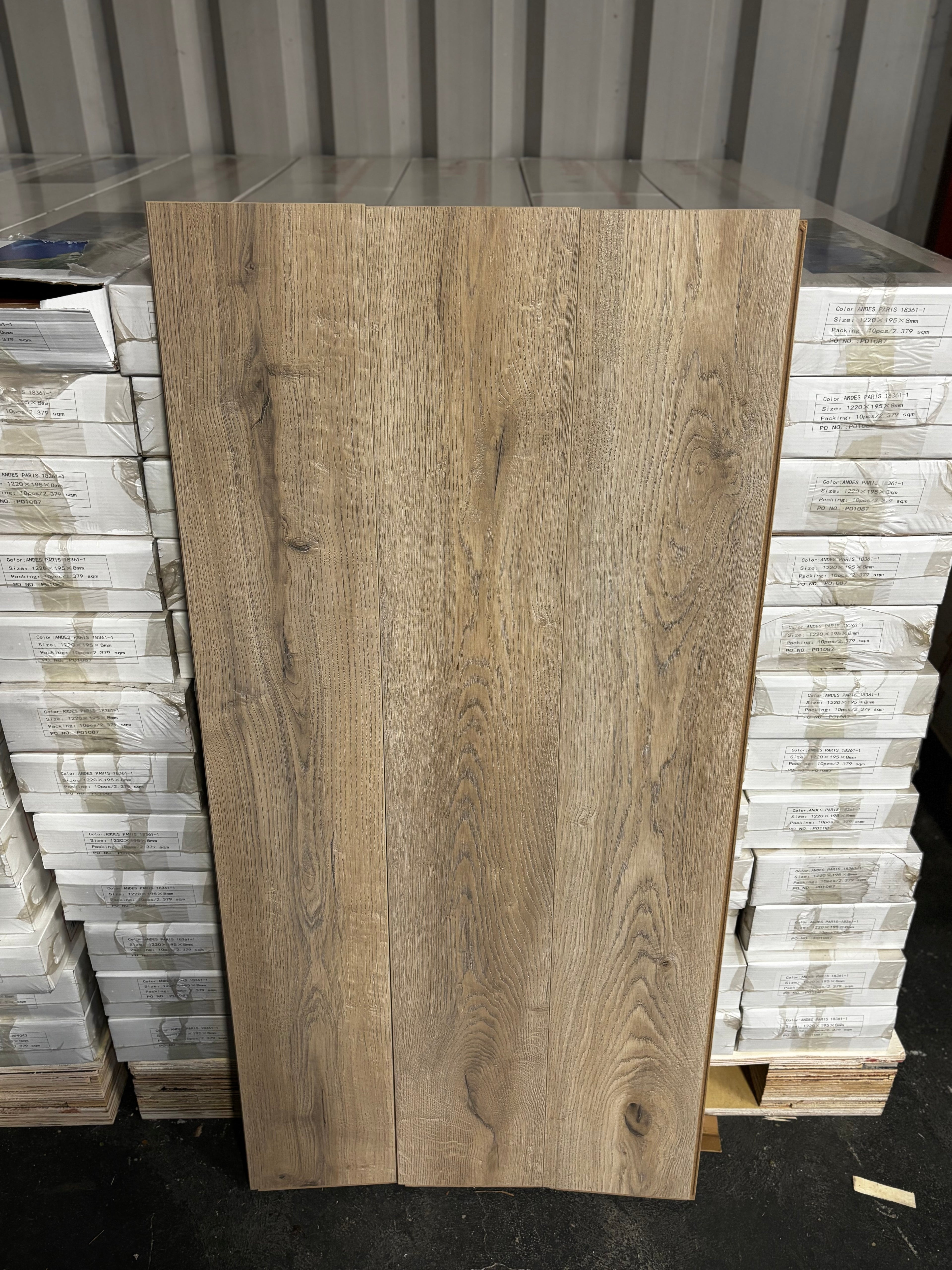 Paris Laminated Flooring 8mm