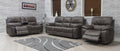 Oxford Sofa Range Grey Suede Fabric