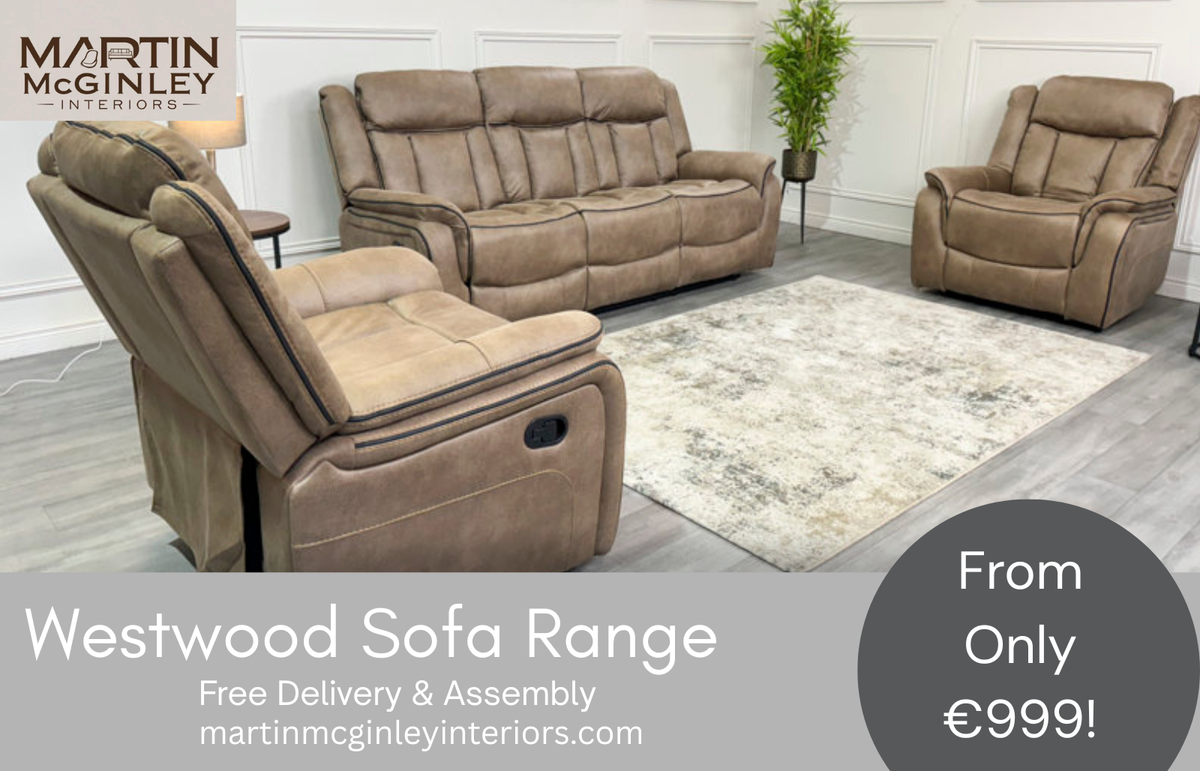 Westwood Sofa Range 3+1+1 Sand