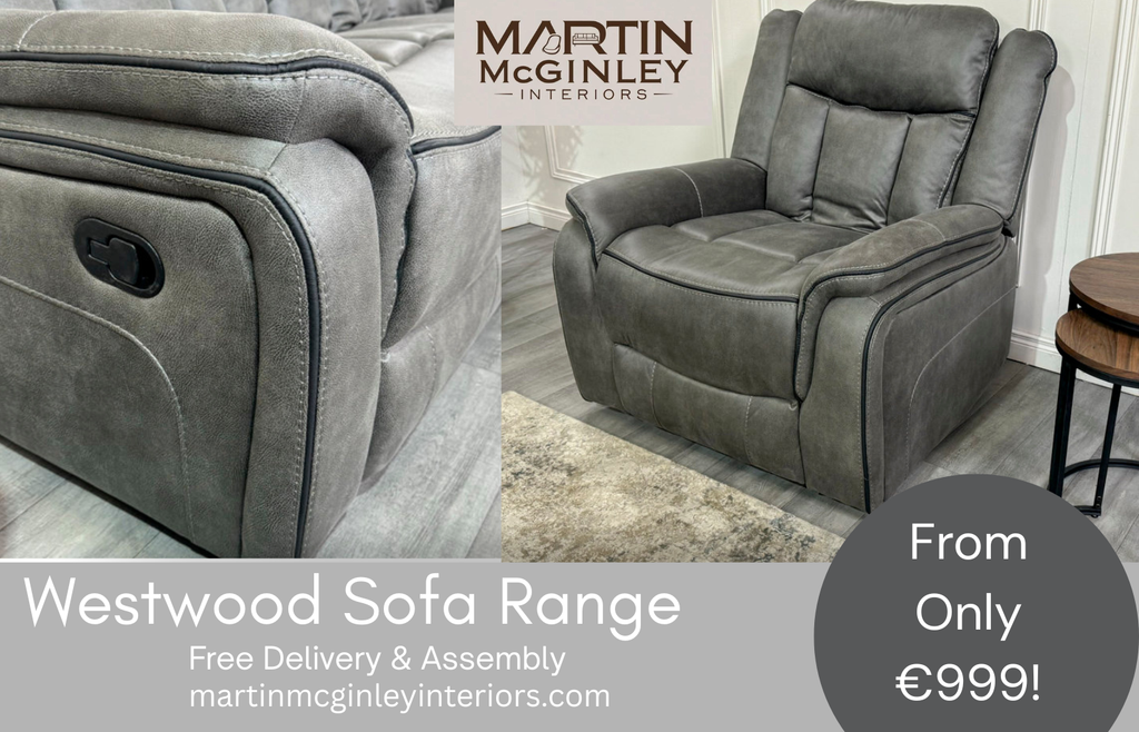 Westwood Sofa Range 3+2 Grey