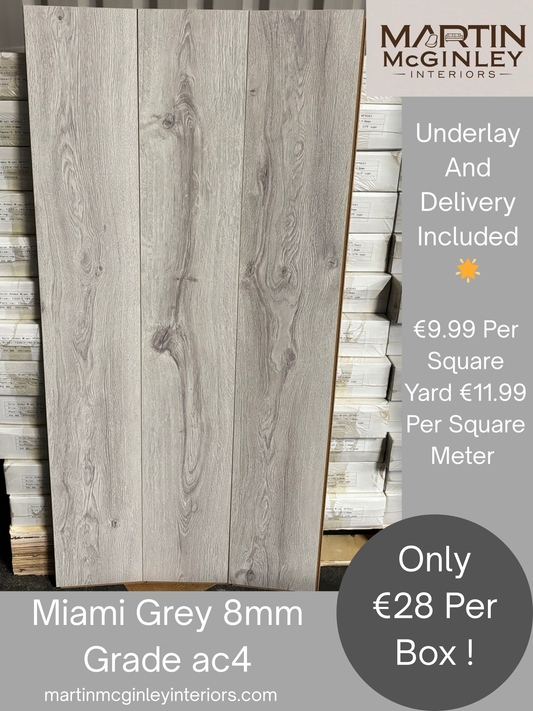 Miami Laminated Flooring 8mm