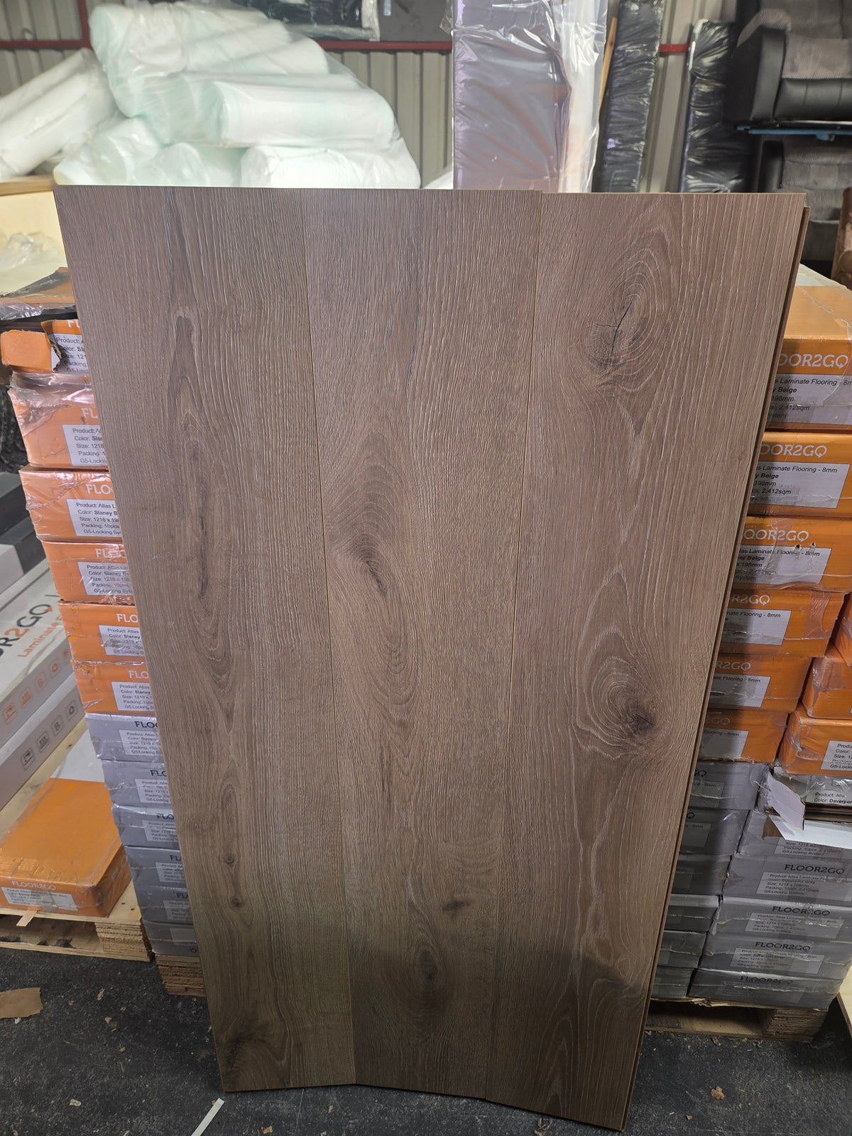 Slaney Beige Laminated Flooring 8mm