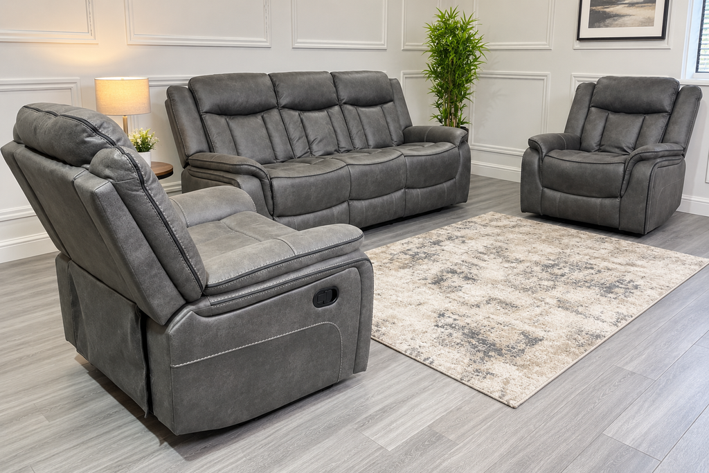 Westwood Sofa Range 3+1+1 Grey