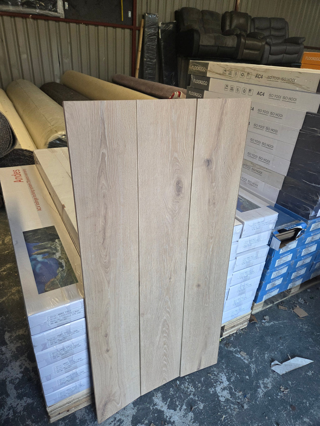 Liffey Oak Laminated Flooring 8mm