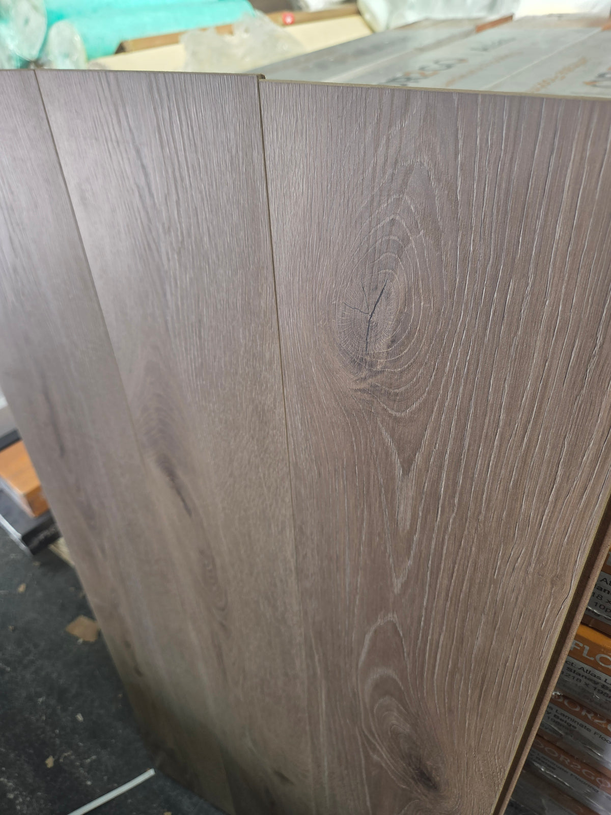 Slaney Beige Laminated Flooring 8mm
