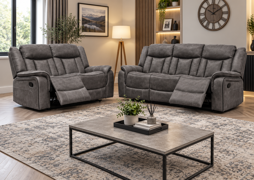 Westwood Sofa Range 3+1+1 Grey