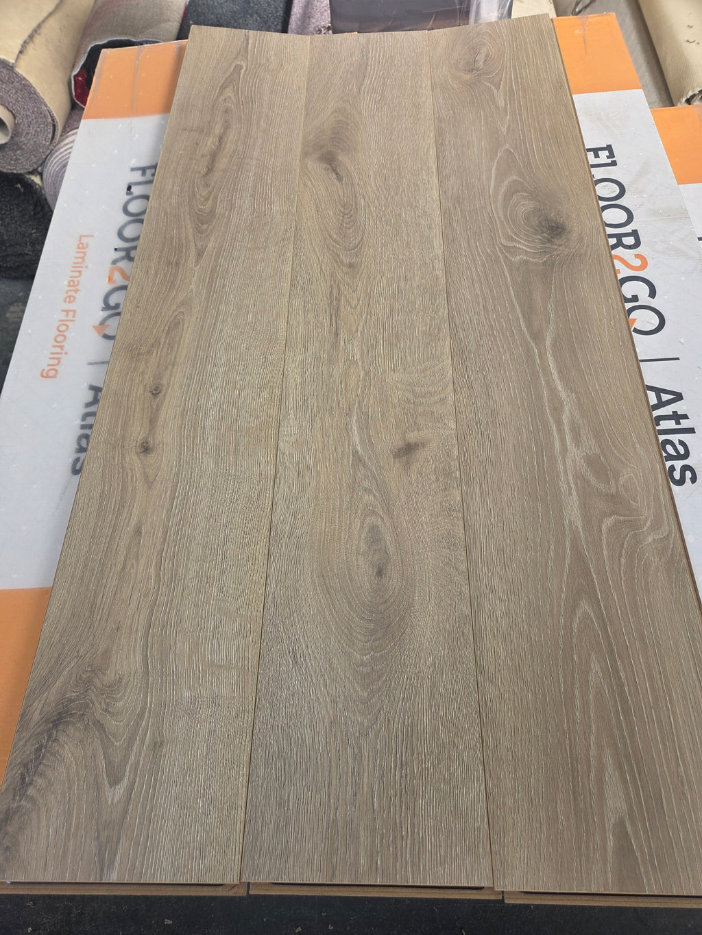 Slaney Beige Laminated Flooring 8mm