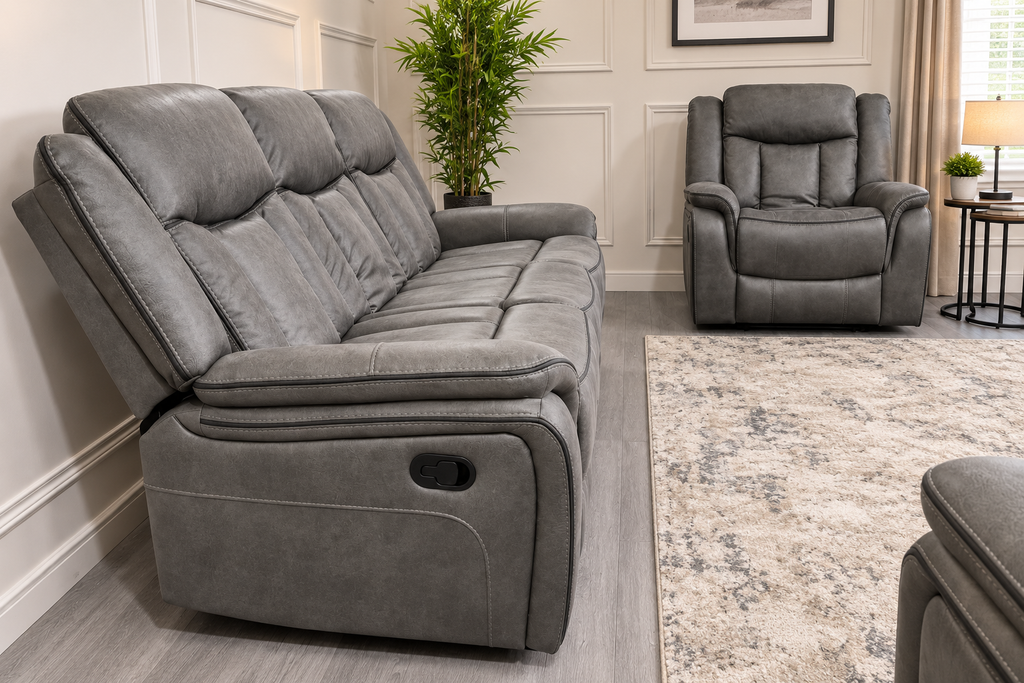 Westwood Sofa Range 3+1+1 Grey