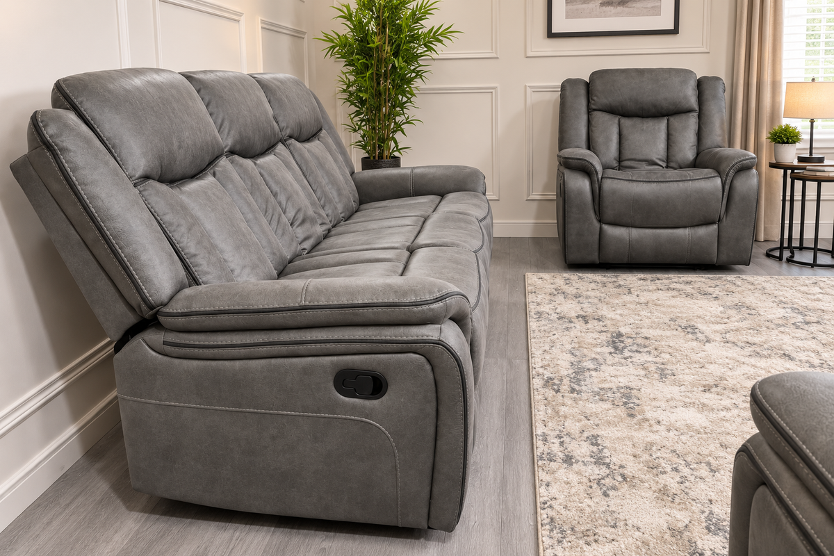 Westwood Sofa Range 3+1+1 Grey