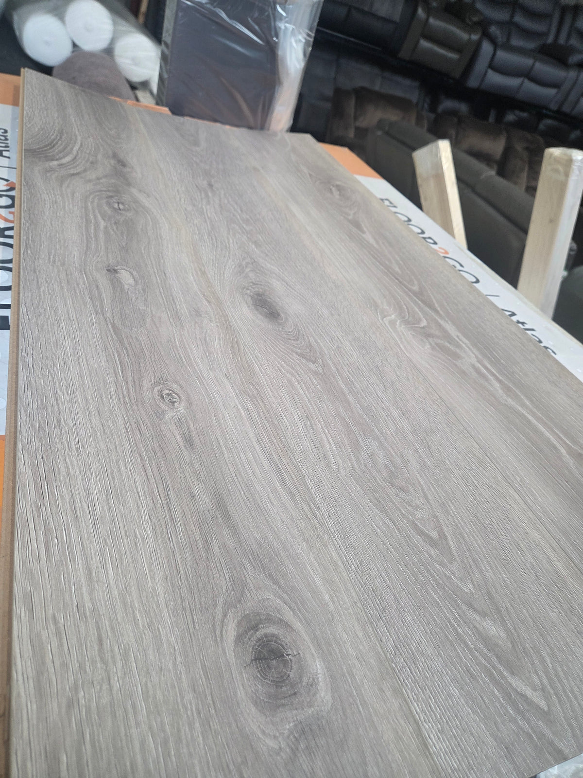 Daverport Grey Laminated Flooring 8mm